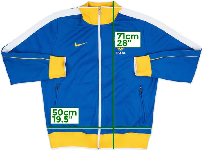 2010-11 Brazil Nike Track Jacket - 6/10 - (L)