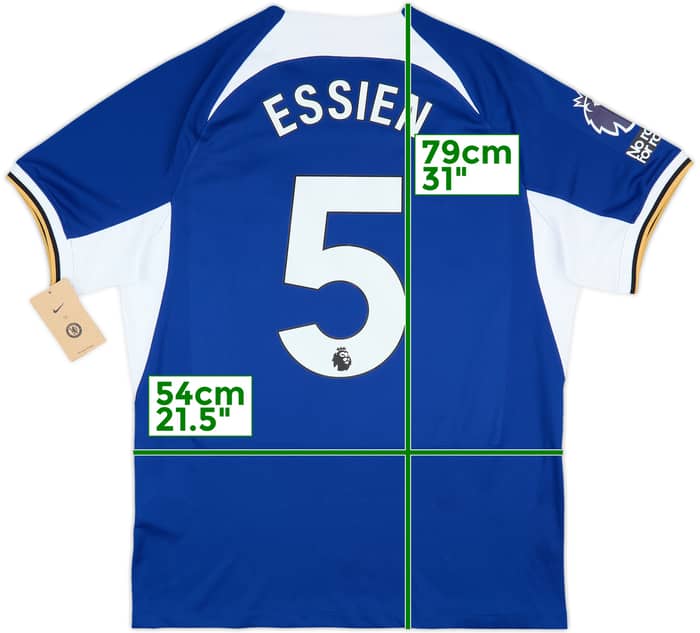2023-24 Chelsea Home Shirt Essien #5 (L)