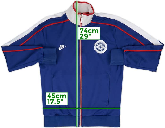 2008-09 Manchester United Nike Track Jacket - 6/10 - (M)
