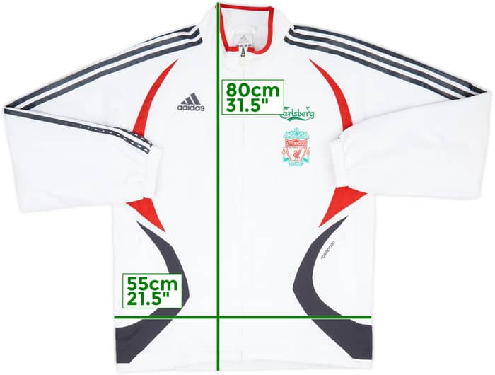 2006-07 Liverpool adidas Track Jacket - 8/10 - (M)