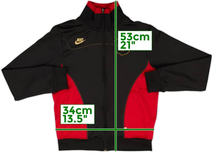 2007-08 Manchester United Nike Track Jacket - 7/10 - (S)