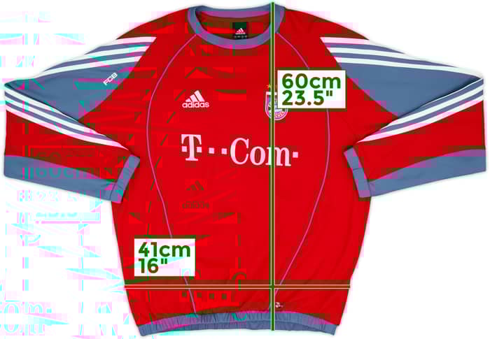 2005-06 Bayern Munich adidas Sweat Top - 8/10 - (L)