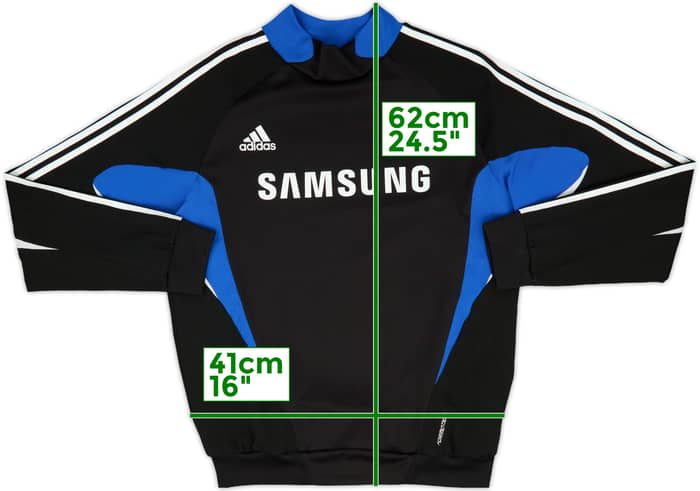 2008-09 Chelsea adidas Formotion Sweat Top - 6/10 - (L/XL)