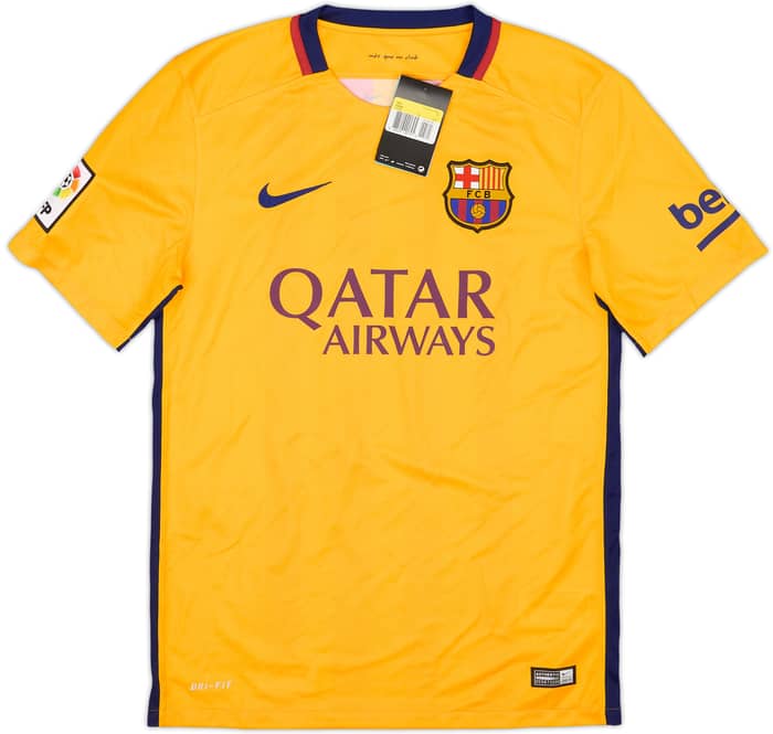 2015-16 Barcelona Away Shirt Messi #10 (S)