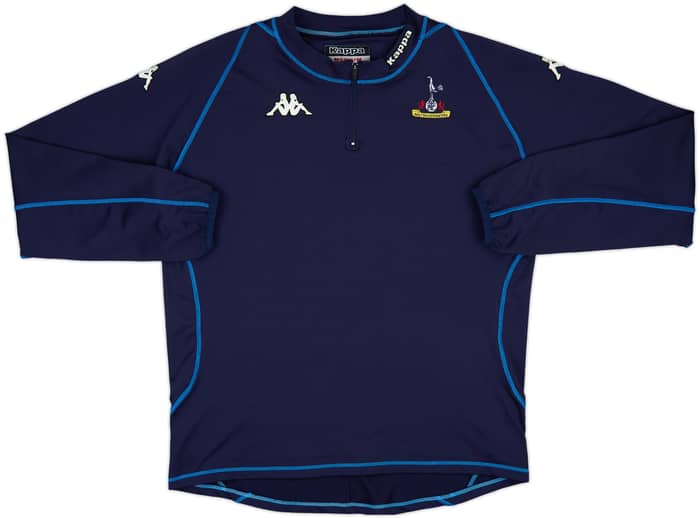 2004-05 Tottenham Kappa 1/4 Zip Drill Top - 8/10 - (M)