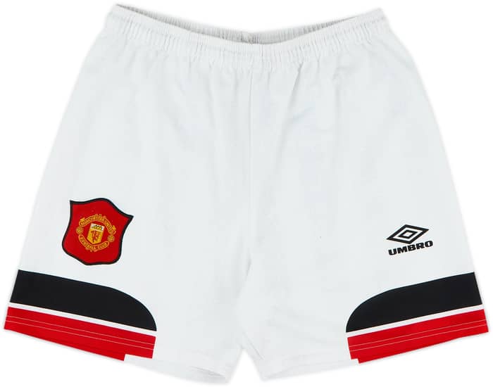 1994-96 Manchester United Home Shorts - 4/10 - (S)