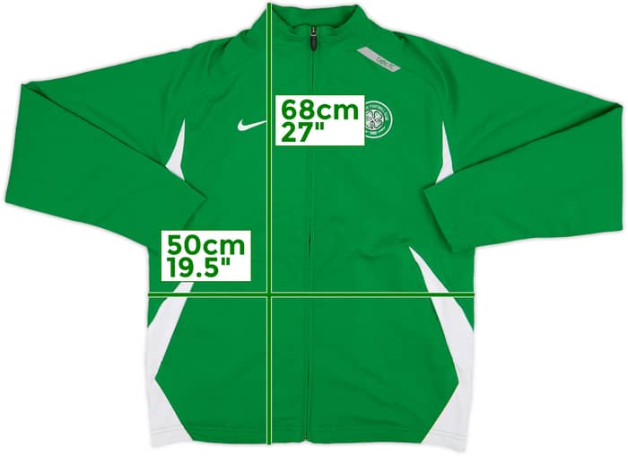 2007-08 Celtic Nike Track Jacket - 10/10 - (XL.Boys)