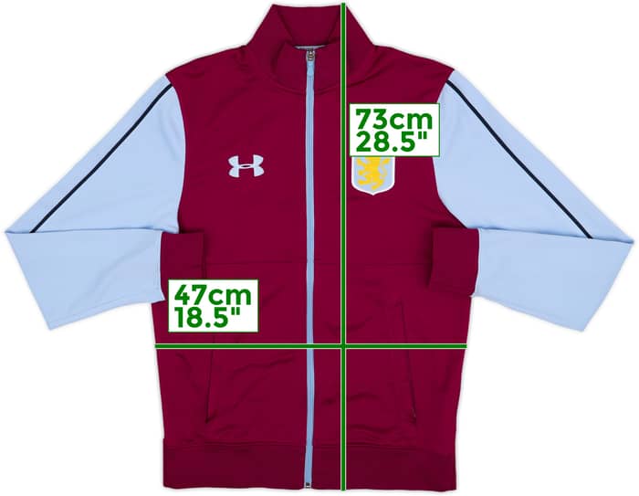 2016-17 Aston Villa Under Armour Track Jacket - 10/10 - (M)