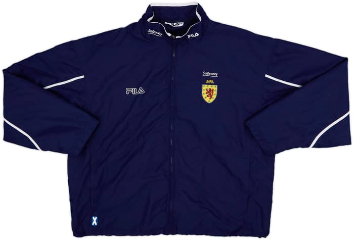 2000-02 Scotland Fila Track Jacket - 9/10 - (XL)