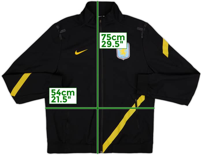 2011-12 Aston Villa Player Issue Nike Track Jacket - 8/10 - (L)