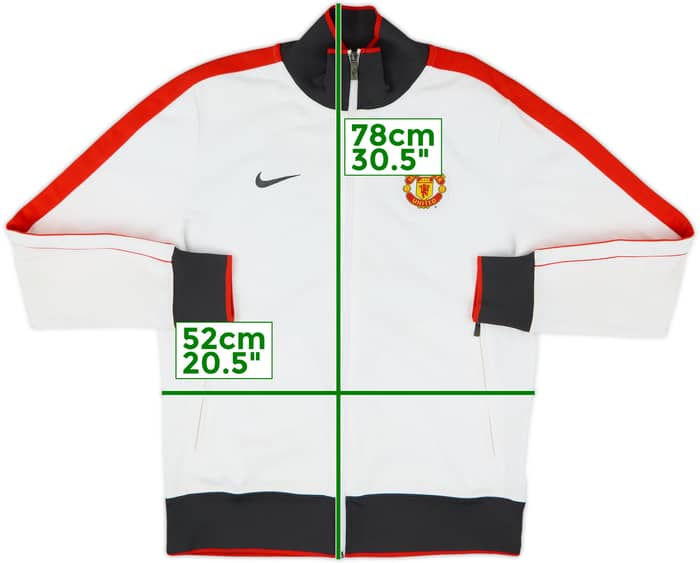 2010-11 Manchester United Nike Track Jacket - 7/10 - (M)