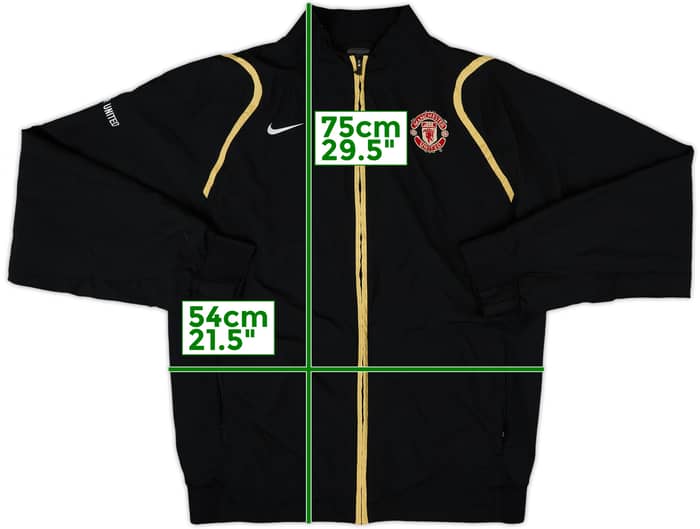 2006-07 Manchester United Nike Track Jacket - 8/10 - (L)
