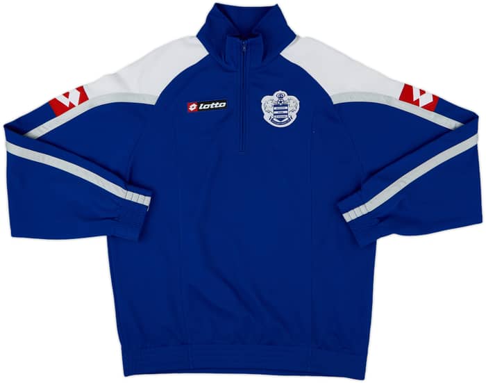 2008-09 QPR Lotto 1/4 Zip Drill Top - 8/10 - (XL)