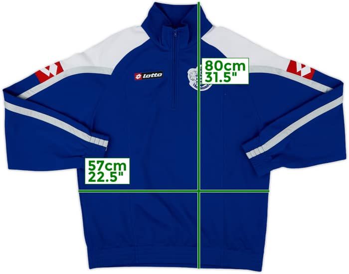 2008-09 QPR Lotto 1/4 Zip Drill Top - 8/10 - (XL)