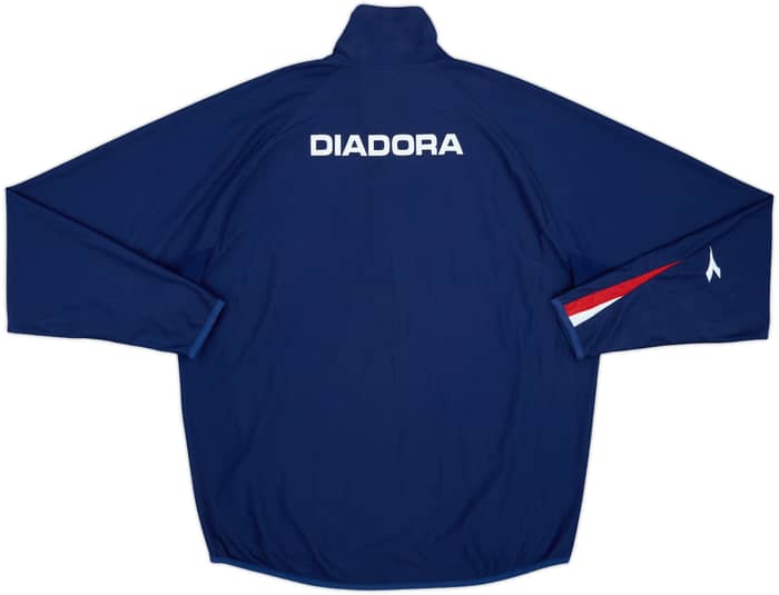 2006-07 Crystal Palace Diadora 1/4 Zip Training Top - 8/10 - (L)