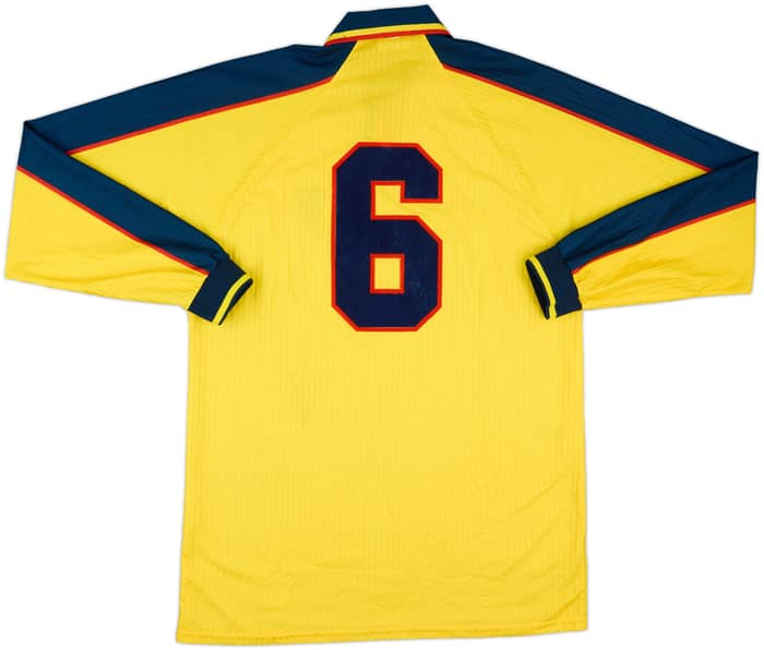 1996-98 Scotland Match Issue Away L/S Shirt #6