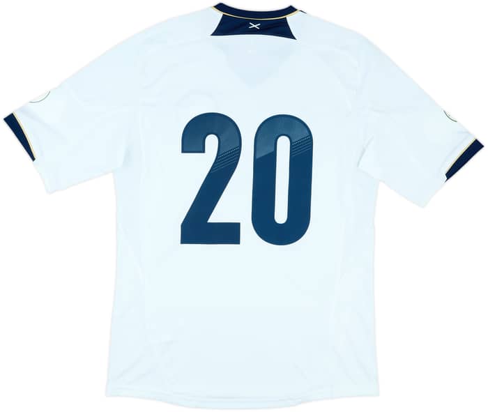 2012-14 Scotland Player Issue World Cup Qualifiers Away Shirt #20