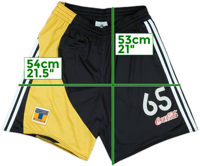 2007-08 Tigres Player Issue Third Shorts #65 - 8/10 - (L)