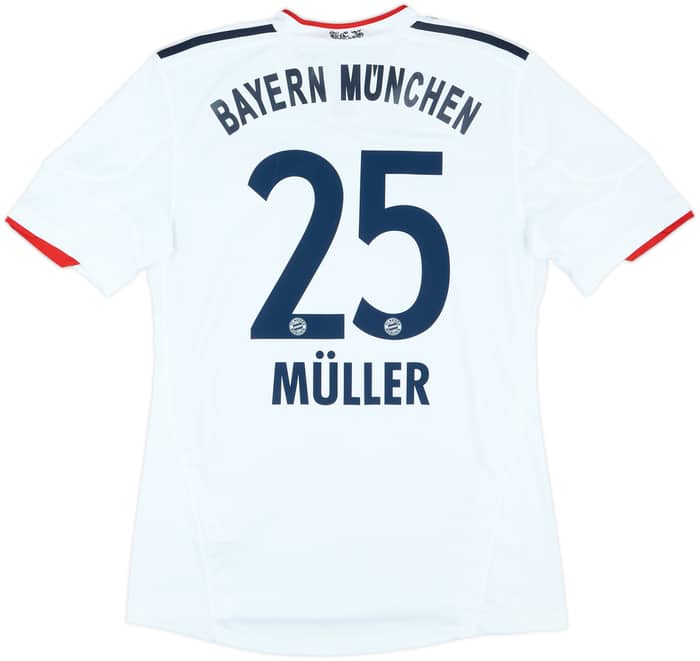 2010-11 Bayern Munich Away Shirt Muller #25 - 4/10 - (M)