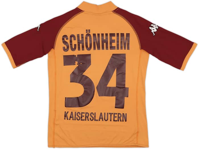 2004-05 Kaiserslautern Away Shirt Schonheim #34 - 5/10 - (S)