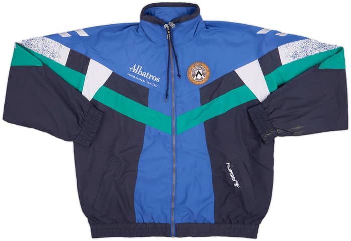 1996-97 Udinese Hummel Rain Jacket - 8/10 - (L)