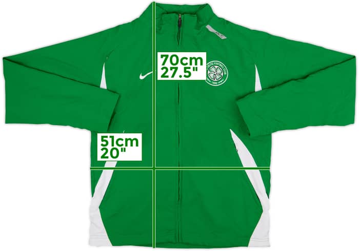 2007-08 Celtic Umbro Track Jacket - 8/10 - (M)