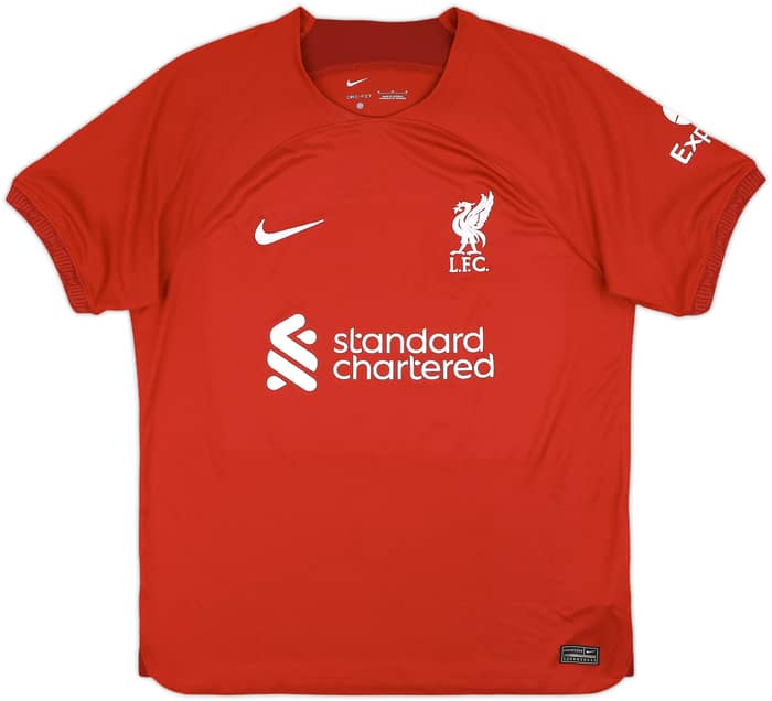 2022-23 Liverpool Home Shirt #16 - 8/10 - (M)