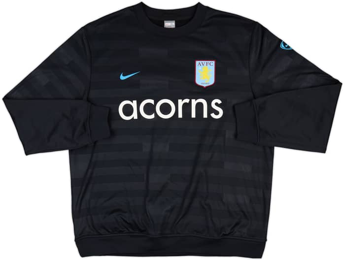 2009-10 Aston Villa Nike Sweat Top - 9/10 - (XL)