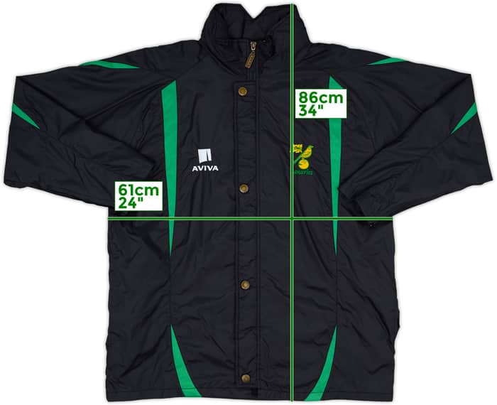 2008-09 Norwich Xara Hooded Rain Jacket - 8/10 - (M)
