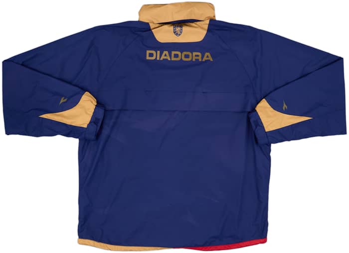 2006-08 Scotland Diadora Hooded Rain Jacket - 8/10 - (XL)