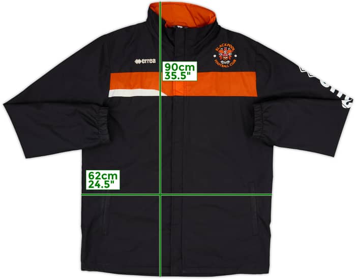 2007-08 Blackpool Errea Track Jacket - 7/10 - (XL)
