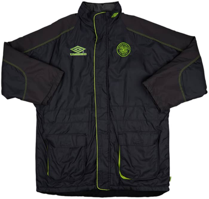 1998-99 Celtic Umbro Padded Bench Coat - 9/10 - (XL)