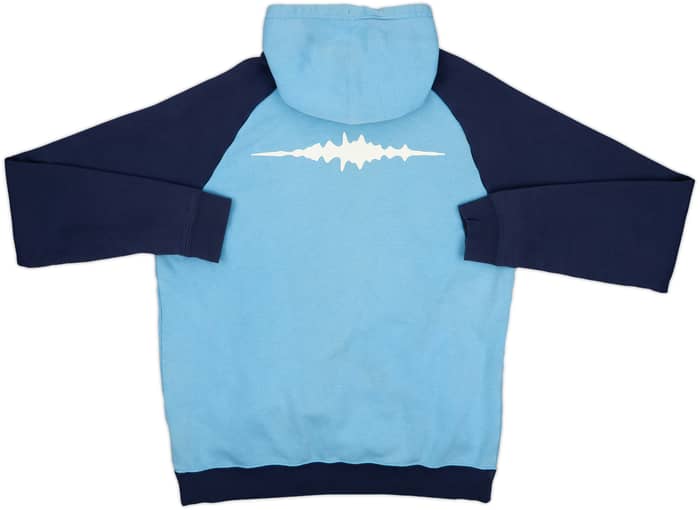2012-13 Manchester City Umbro Hooded Sweat Top - 5/10 - (L)