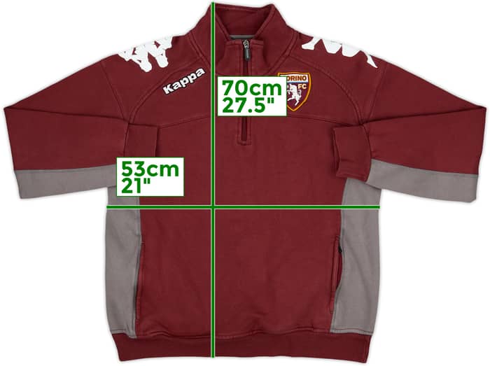 2012-13 Torino Kappa 1/4 Zip Drill Top - 7/10 - (L)