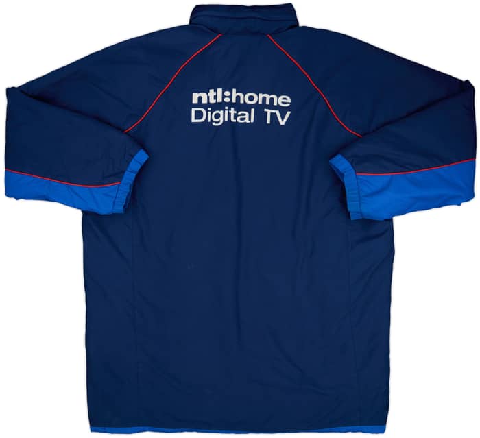 2004-05 Rangers Diadora Bench Coat - 6/10 - (XXL)