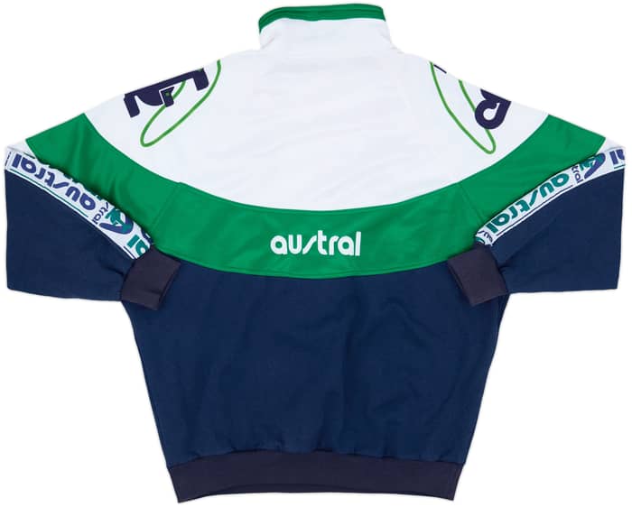 1997-98 Racing Santander Austral 1/4 Zip Drill Top - 8/10 - (M)