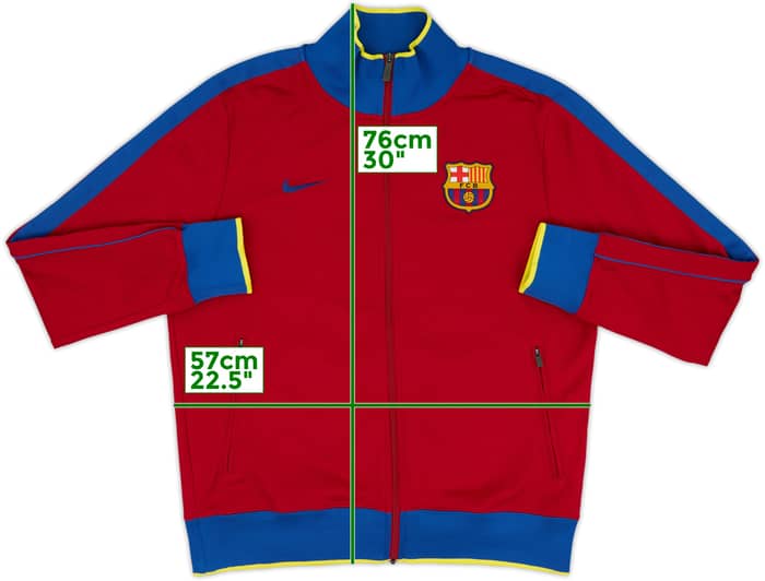 2010-11 Barcelona Nike Track Jacket - 10/10 - (L)