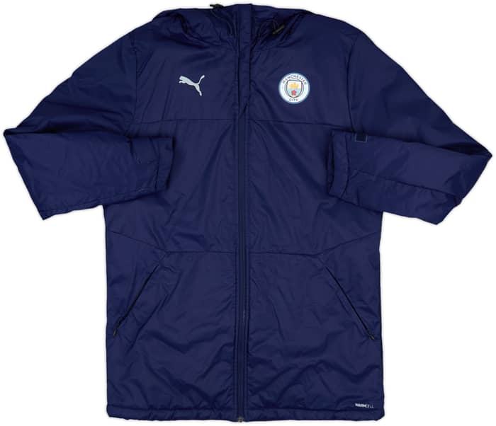 2021-22 Manchester City Puma Padded Bench Coat - 8/10 - (M)