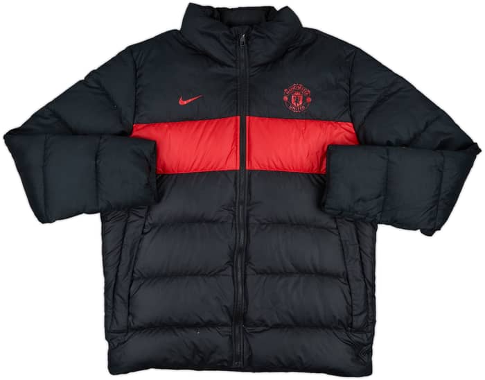 2012-13 Manchester United Nike Padded Bench Coat - 8/10 - (L)