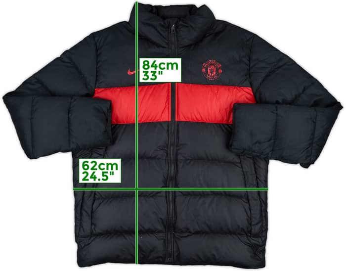 2012-13 Manchester United Nike Padded Bench Coat - 8/10 - (L)