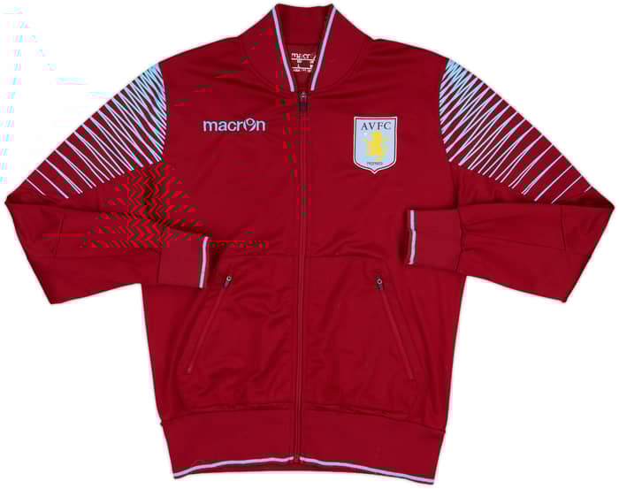 2014-15 Aston Villa Macron Track Jacket - 8/10 - (M)