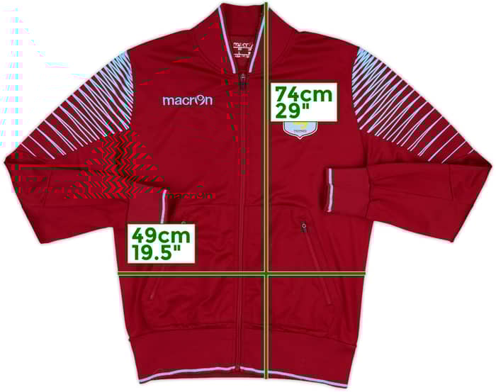 2014-15 Aston Villa Macron Track Jacket - 8/10 - (M)