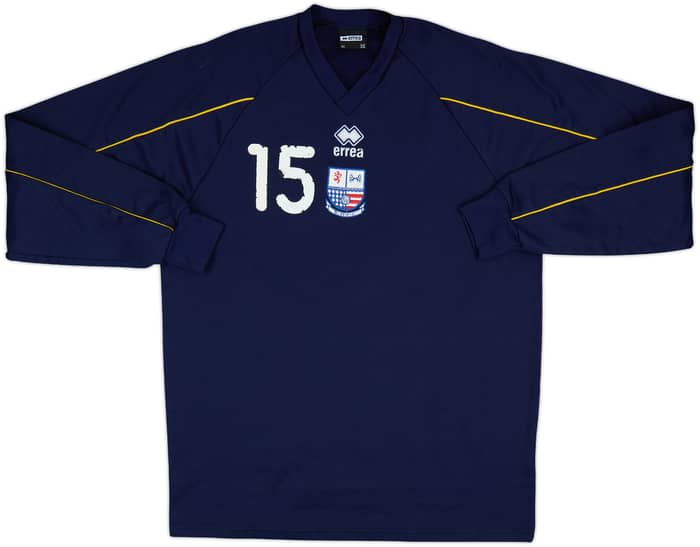 2002-04 Rushden & Diamonds Errea Player Issue Sweat Top #15 - 5/10 - (XXL)
