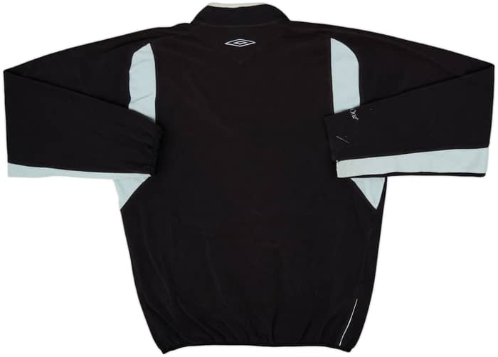 2006-07 Nottingham Forest Player Issue Umbro 1/2 Zip Fleece Jacket #57 - 8/10 - (L)