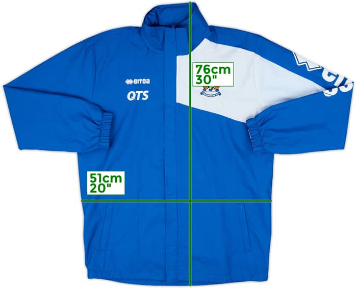 2015-16 Kilmarnock Errea Hooded Rain Jacket - 8/10 - (XS)