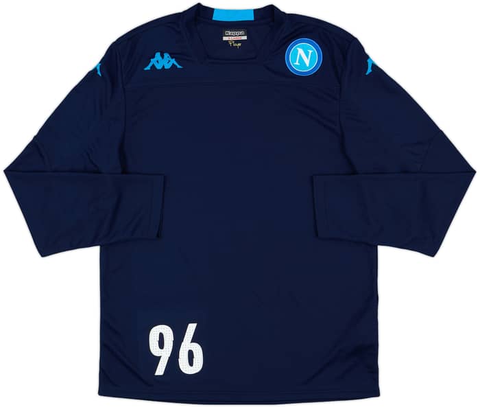 2017-18 Napoli Kappa Player Issue Sweat Top #96 - 10/10 - (XL)