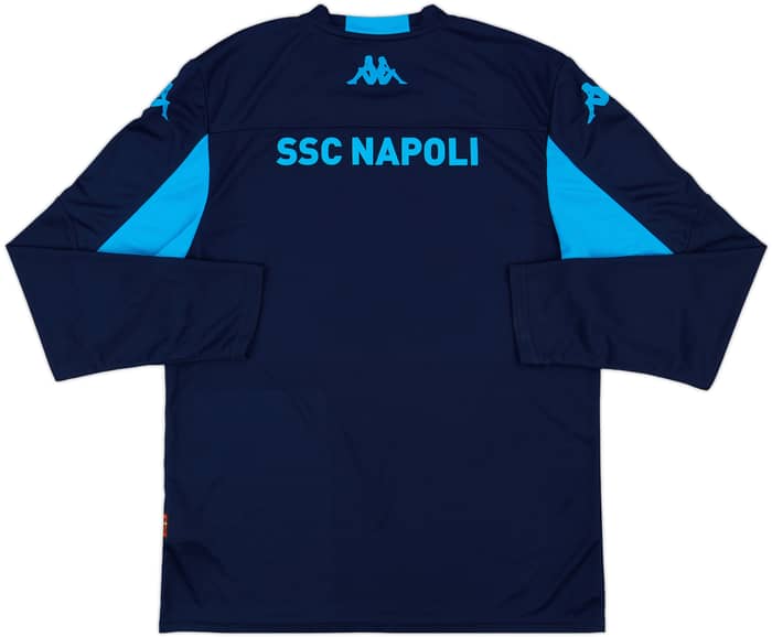 2017-18 Napoli Kappa Player Issue Sweat Top #96 - 10/10 - (XL)