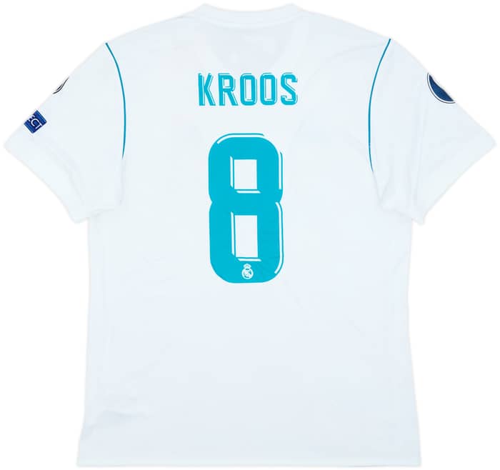 2017-18 Real Madrid Home Shirt Kroos #8 (L)