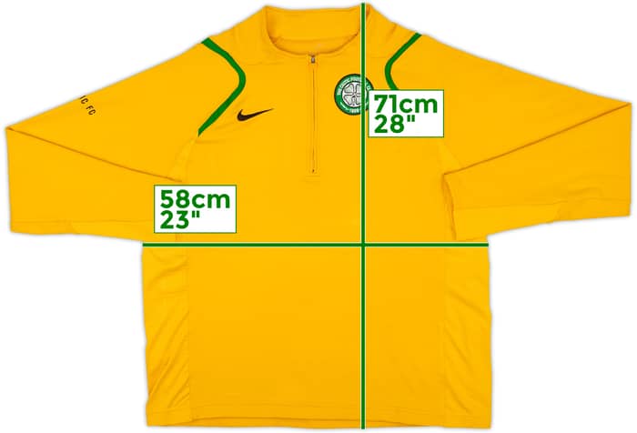 2006-07 Celtic Nike 1/4 Zip Training Top - 6/10 - (XL)