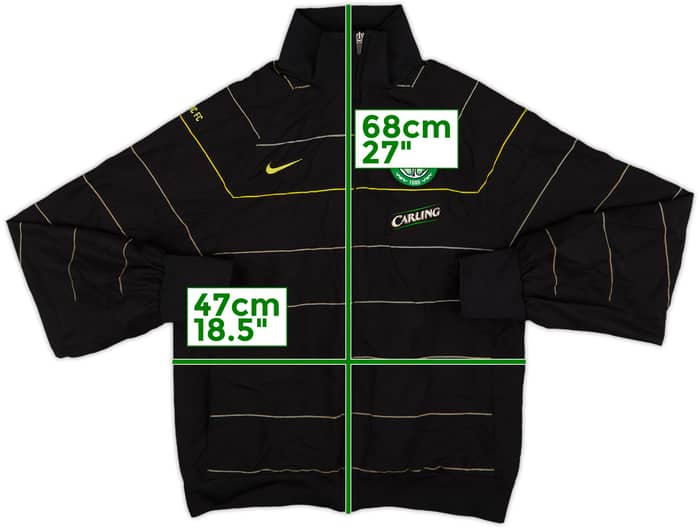 2008-09 Celtic Nike Track Jacket - 8/10 - (S)